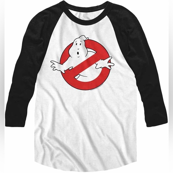 Ghostbusters Raglan Baseball T-Shirt - Picture 7 of 8